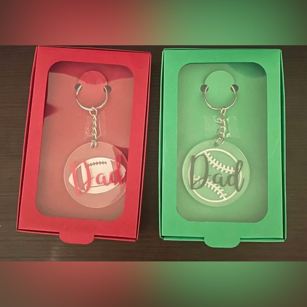 Custom Dad Keychains